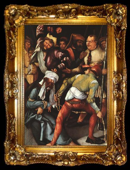 framed   Matthias  Grunewald The Mocking of Christ, ta009-2